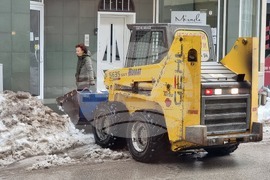 Габрово - сняг - почистване