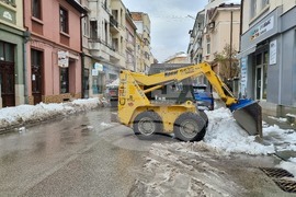 Габрово - сняг - почистване