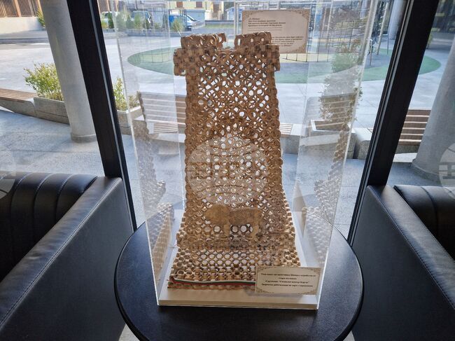 Бургас - паметник Шипка - макет от стари вестници