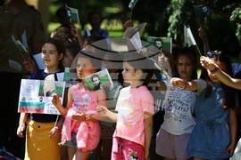 Христо Ботев - бюст-паметник - церемония