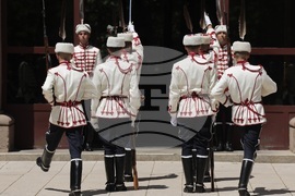 Почетен гвардейски караул - тържествена смяна