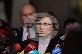 Народно събрание - Корнелия Нинова - кулоари - изявление