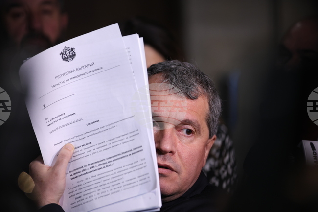 Народно събрание - Тошко Йорданов - кулоари - изявление