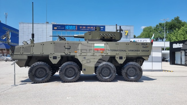 Пловдив - бойна машина на пехотата РИЛА 8х8