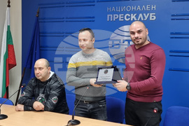 Национален пресклуб на БТА-Плевен - пресконференция - футболен турнир