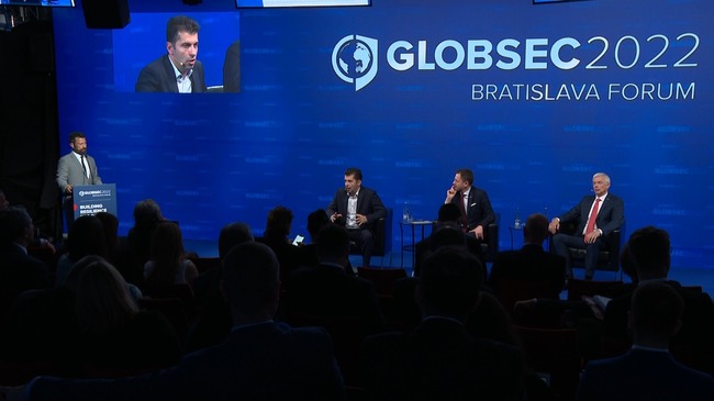 Словакия - Международен форум "ГЛОБСЕК" - Кирил Петков