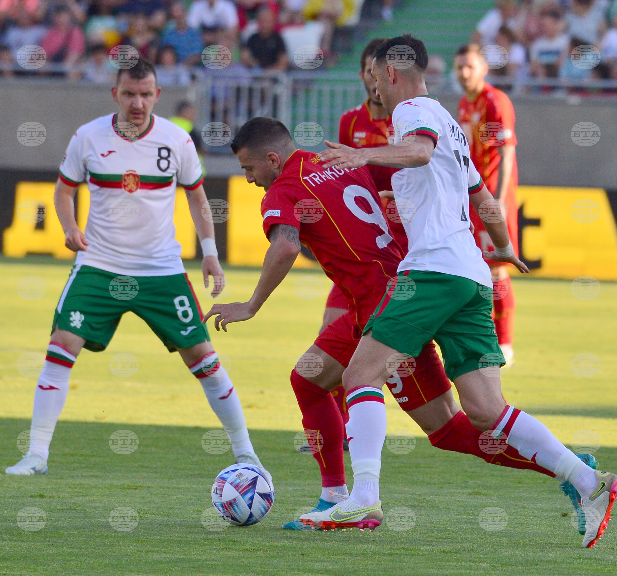 Разград - футбол - Лига на нациите - България - РСМ