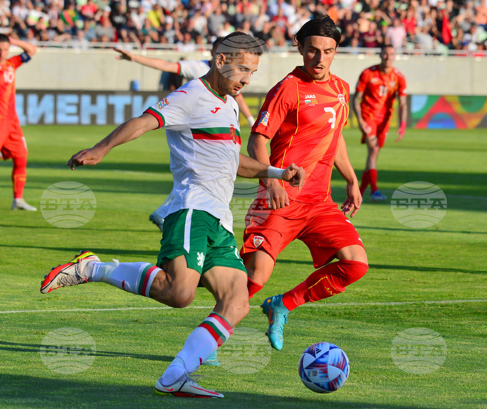 Разград - футбол - Лига на нациите - България - РСМ