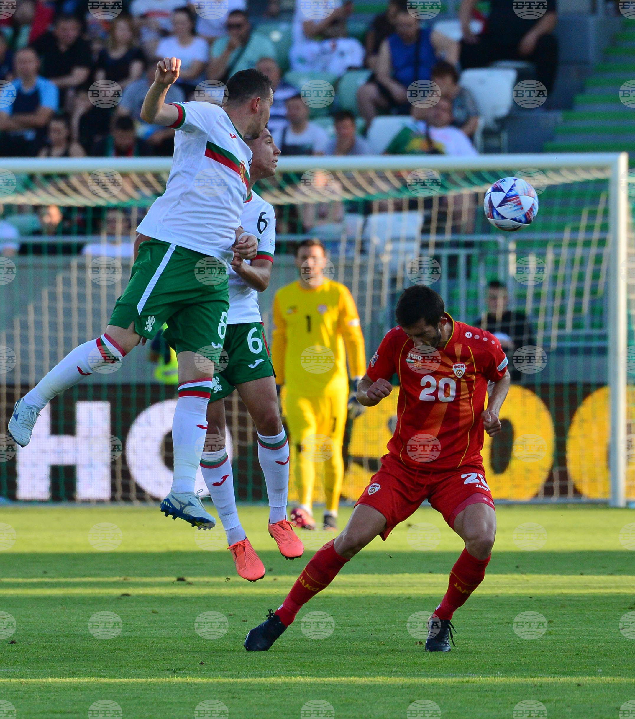 Разград - футбол - Лига на нациите - България - РСМ