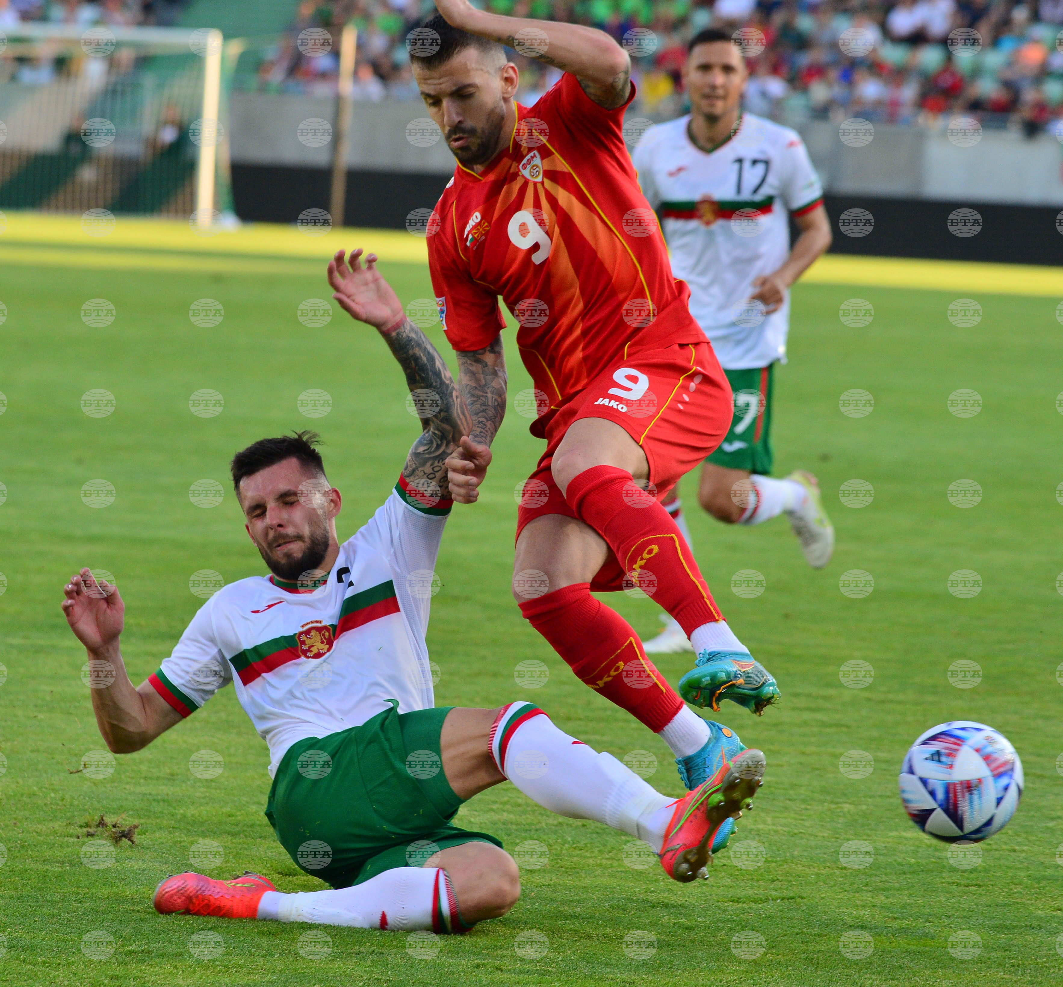 Разград - футбол - Лига на нациите - България - РСМ