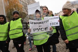 Протест  - животновъди - оранжерийни производители