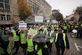 Протест  - животновъди - оранжерийни производители
