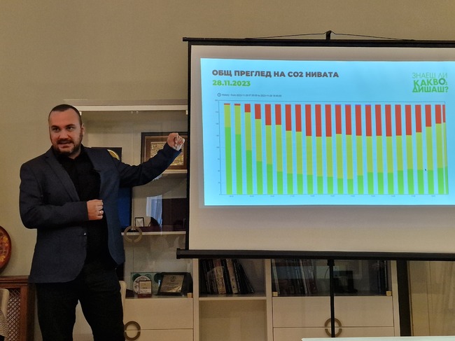 Половината от класните стаи са съвършен инкубатор за вируси, а застоялият въздух намалява когнитивните способности на децата, сочат резултати от кампанията "Знаеш ли какво дишаш?"