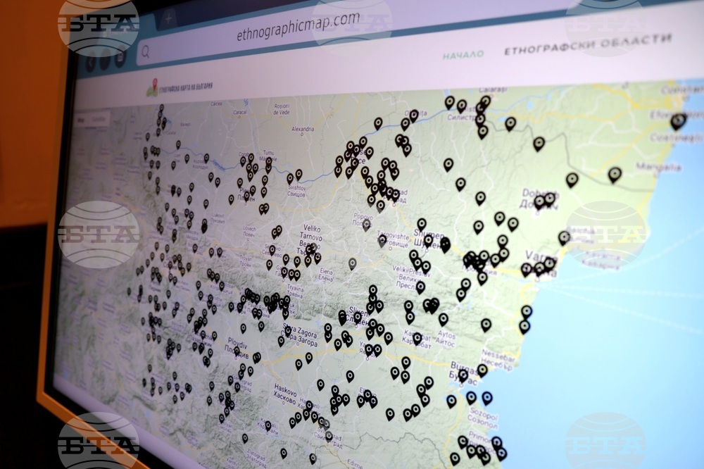 Етнографски музей - дигитална карта - представяне