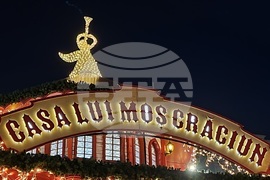 Румъния - коледен базар - откриване