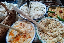 Румъния - коледен базар - откриване