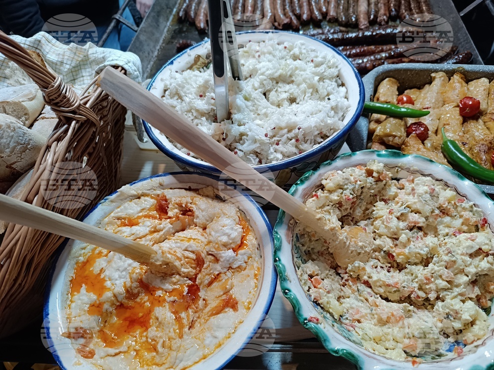 Румъния - коледен базар - откриване