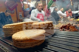 Румъния - коледен базар - откриване