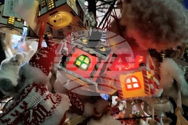 Румъния - коледен базар - откриване