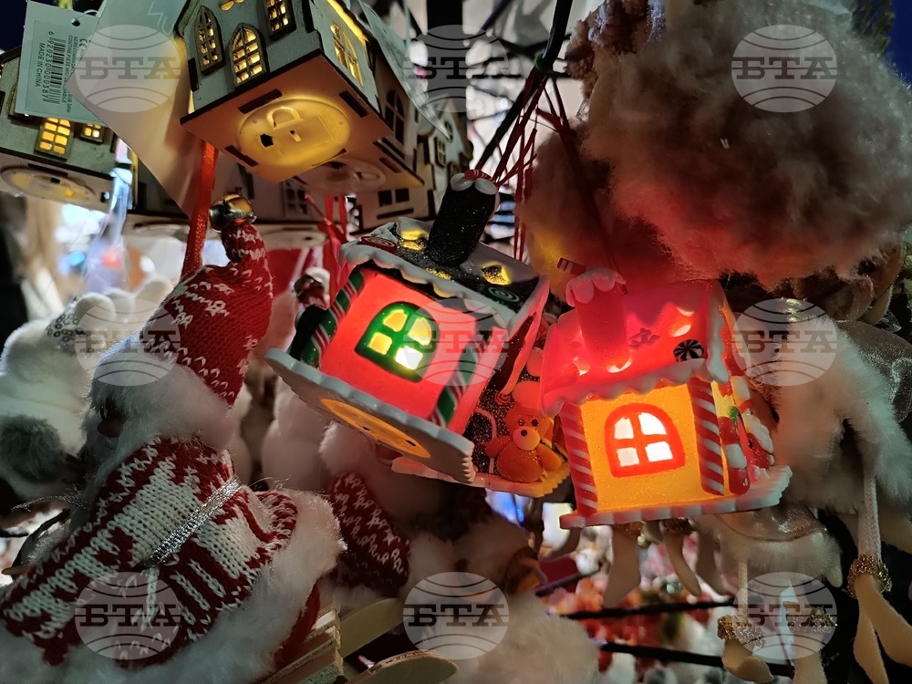 Румъния - коледен базар - откриване