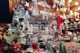 Румъния - коледен базар - откриване