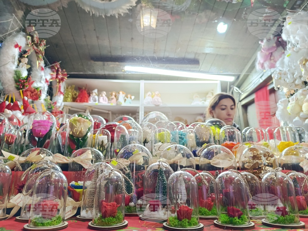 Румъния - коледен базар - откриване