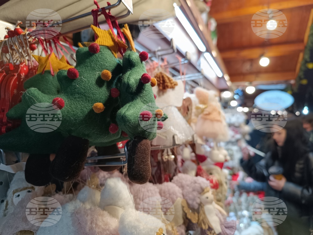 Румъния - коледен базар - откриване