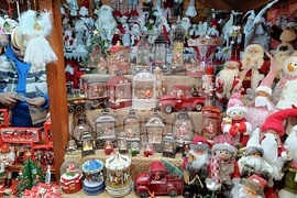 Румъния - коледен базар - откриване