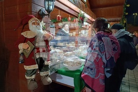 Румъния - коледен базар - откриване