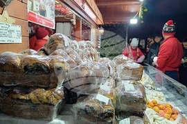 Румъния - коледен базар - откриване