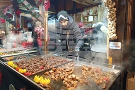 Румъния - коледен базар - откриване