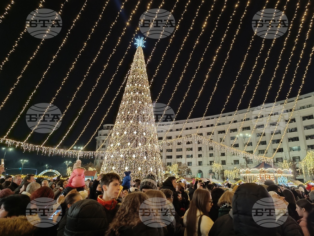 Румъния - коледен базар - откриване