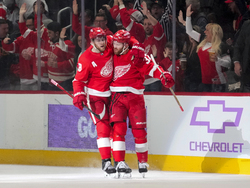 Blackhawks Red Wings Hockey