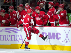 Blackhawks Red Wings Hockey