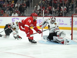 Blackhawks Red Wings Hockey