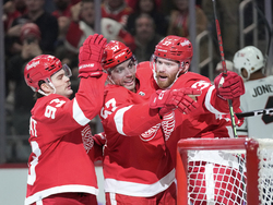 Blackhawks Red Wings Hockey