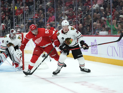 Blackhawks Red Wings Hockey