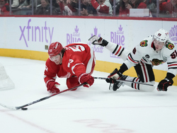 Blackhawks Red Wings Hockey