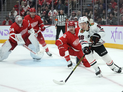 Blackhawks Red Wings Hockey