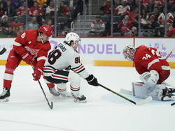 Blackhawks Red Wings Hockey