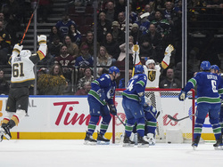Golden Knights Canucks Hockey