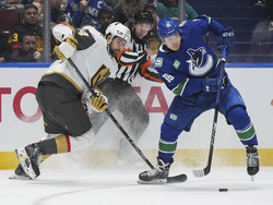 Golden Knights Canucks Hockey