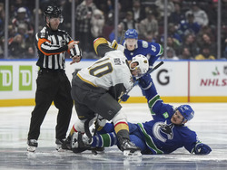 Golden Knights Canucks Hockey