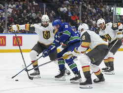 Golden Knights Canucks Hockey