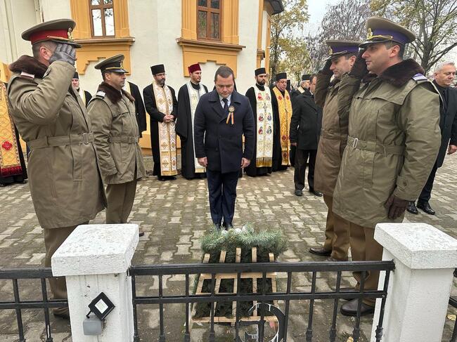 Община Русе: Кметът Пенчо Милков почете в Гюргево националния празник на Румъния