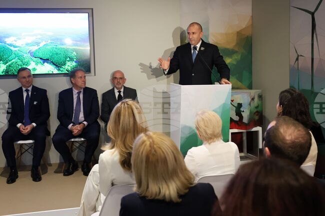 Обединени арабски емирства - Дубай - павилион - България - Румен Радев