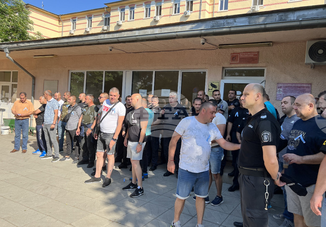 Столичен затвор - надзиратели - служители - протест