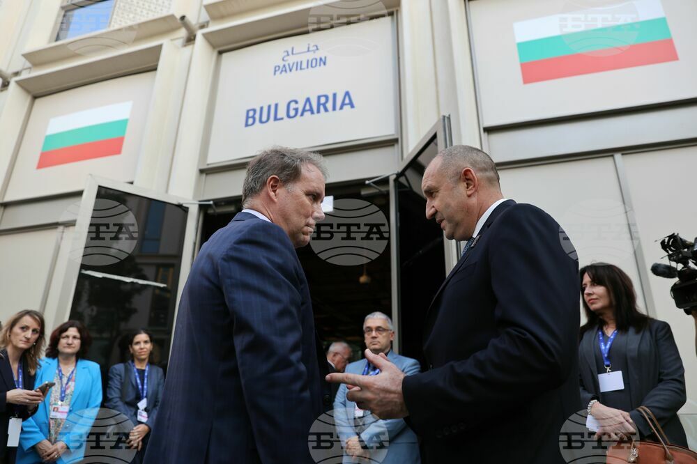 Обединени арабски емирства - Дубай - павилион - България - Румен Радев