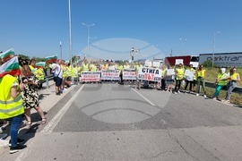 ГКПП "Капитан Андреево" - протест 