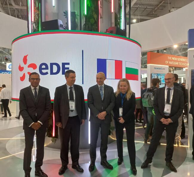 Заместник-министър Николов разговаря в Париж с водещи световни производители в ядрената енергетика